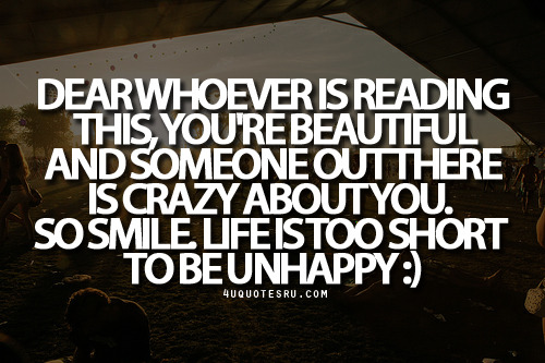 Smile You Are Beautiful Quotes