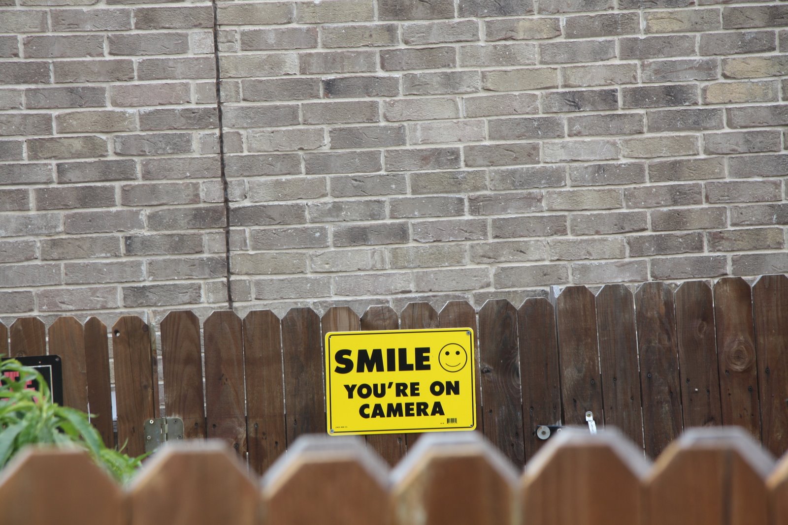 Smile Your On Camera Sign