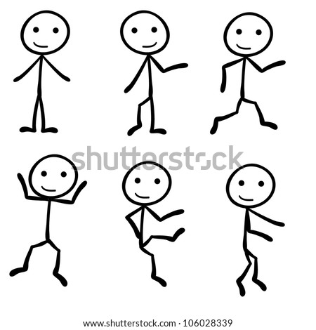 Stick Figure Children Clip Art Free