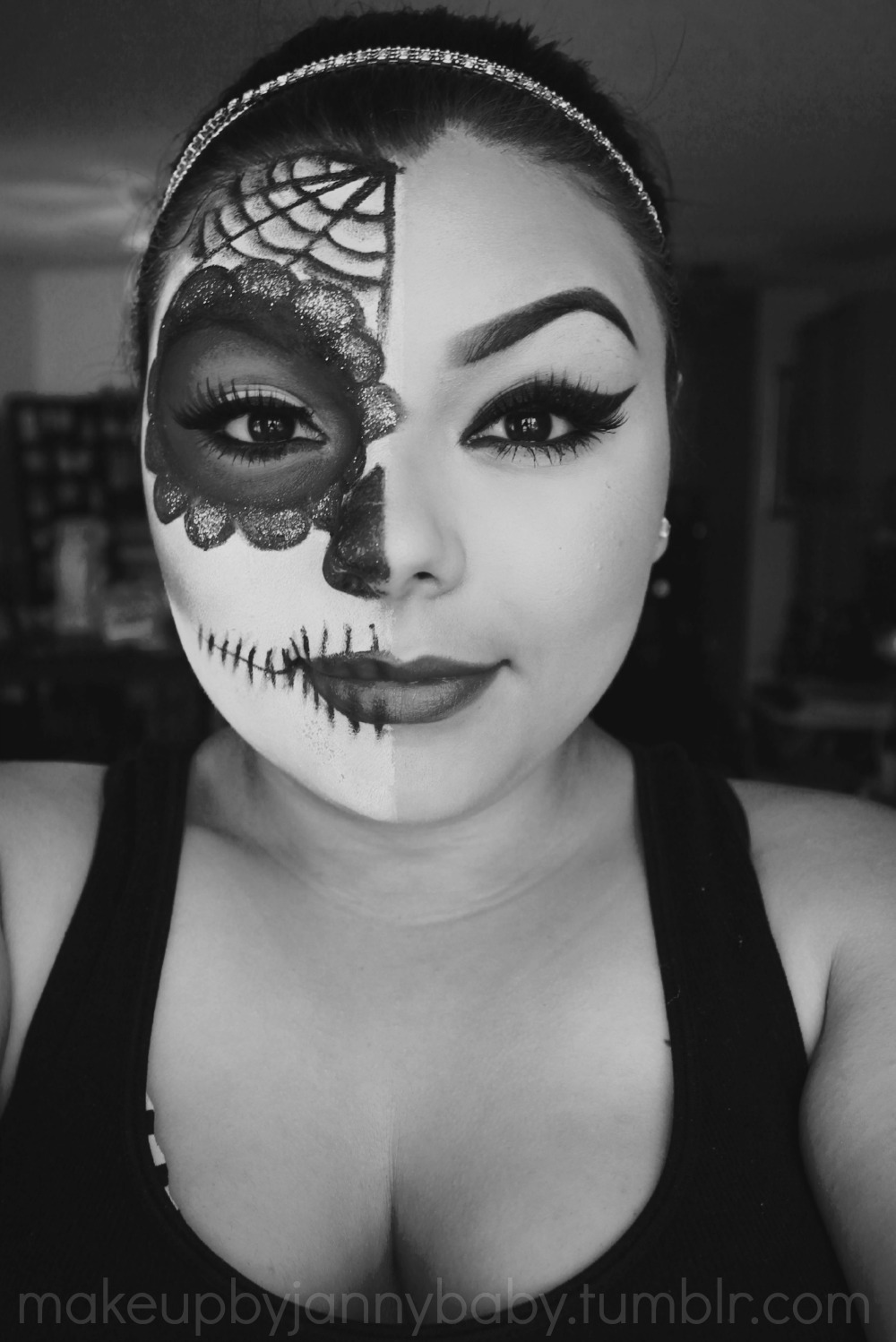 Sugar Candy Skull Makeup