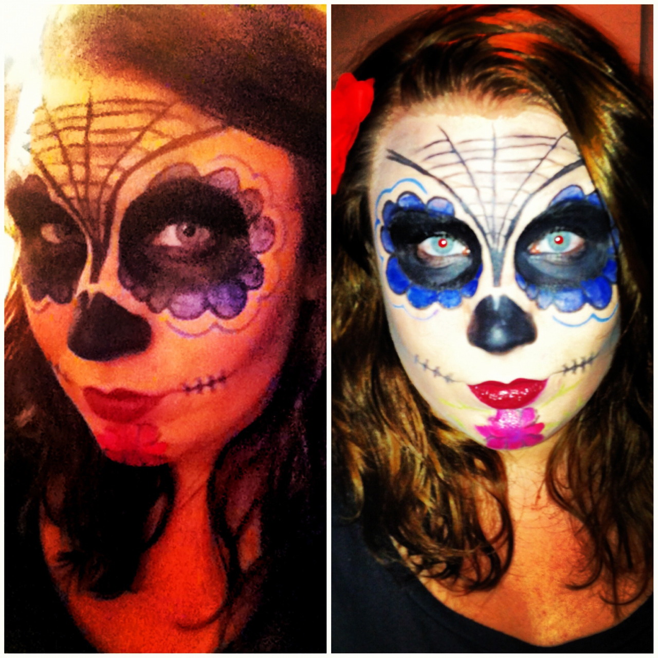 Sugar Candy Skull Makeup