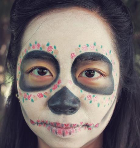 Sugar Candy Skull Makeup