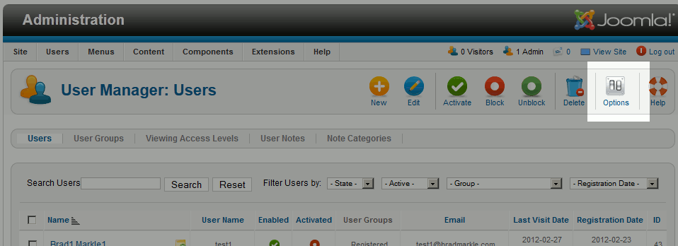 User Registration Icon
