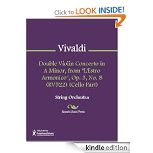 Vivaldi Double Cello Concerto G Minor Sheet Music