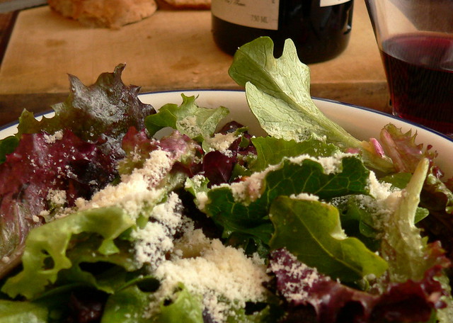 White Balsamic Vinaigrette Salad