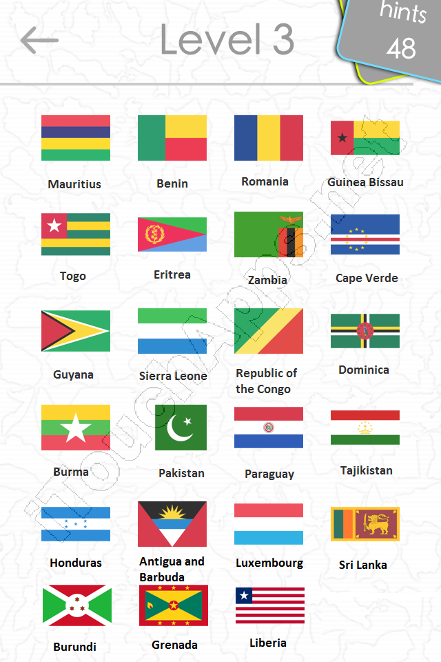 World Flags Quiz Answers Iphone