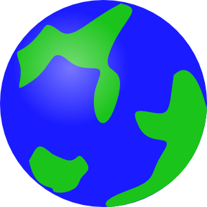 World Globe Cartoon