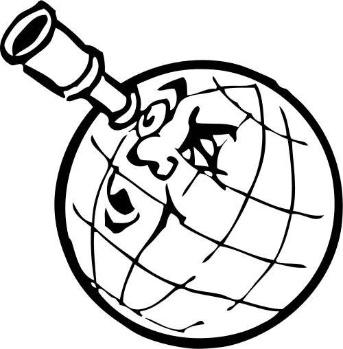 World Globe Cartoon