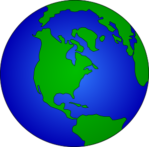 World Globe Vector