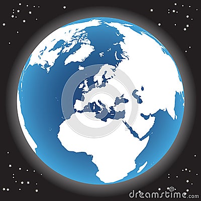 World Globe Vector