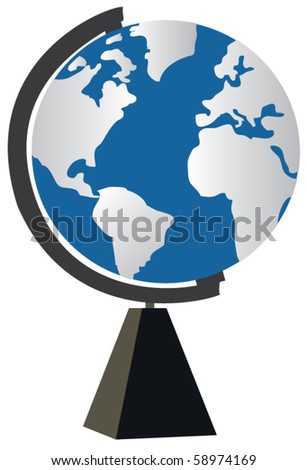 World Globe Vector