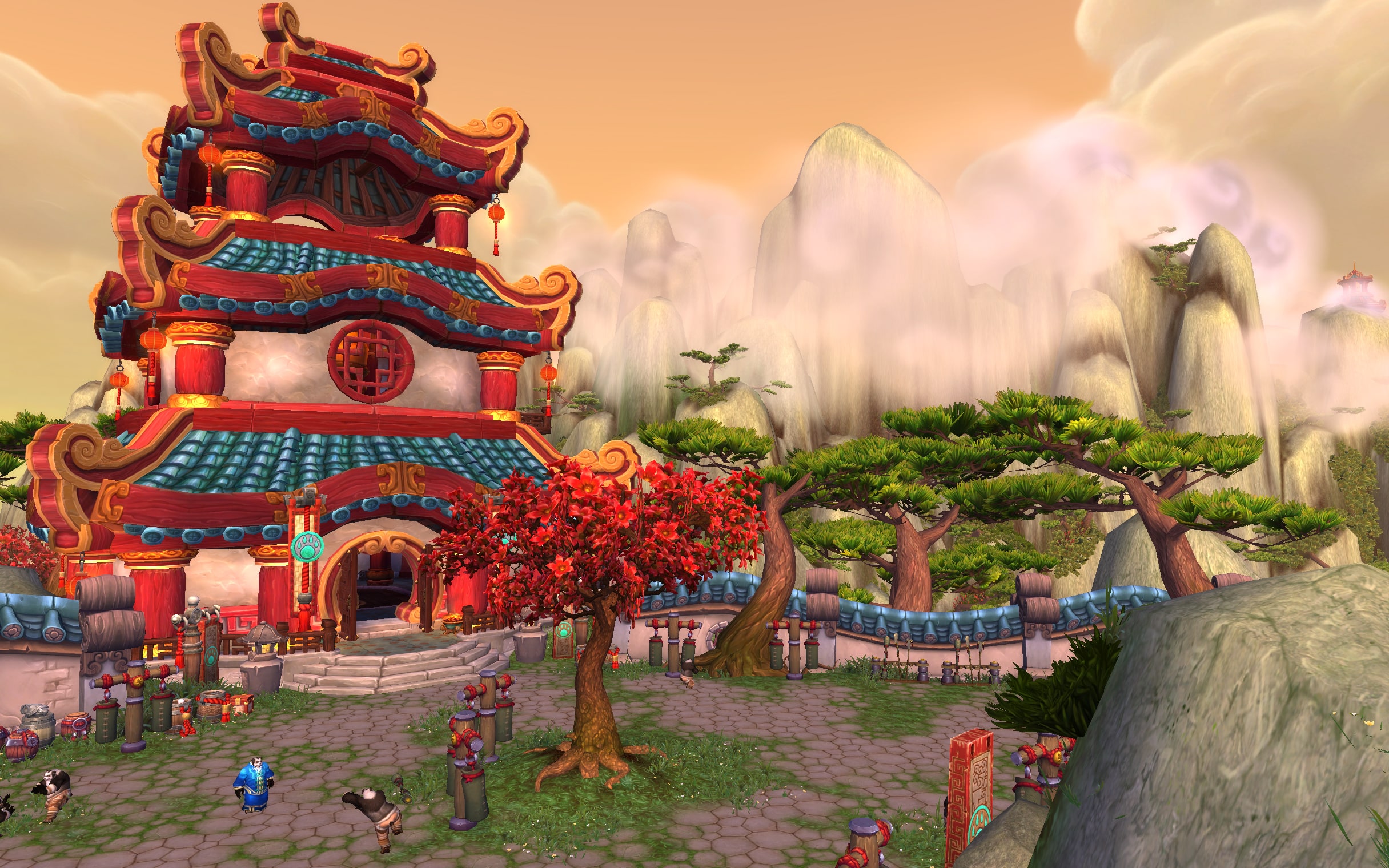 World Of Warcraft Mists Of Pandaria Background