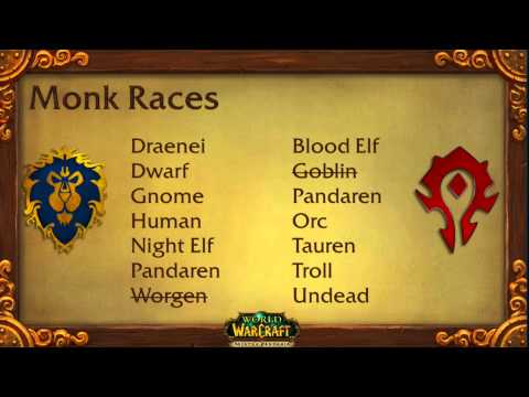 World Of Warcraft Pandaren Monk