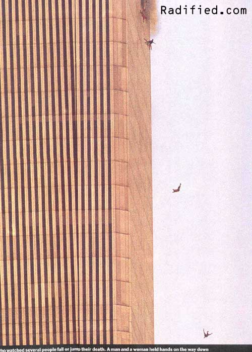 World Trade Center Attack Jumping
