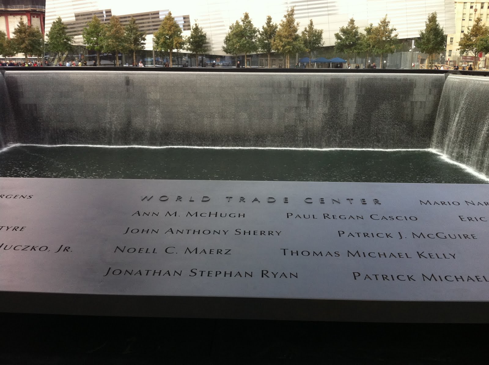 World Trade Center Memorial Fountain