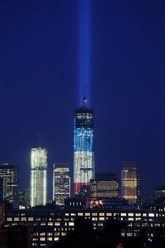 World Trade Center Memorial Lights