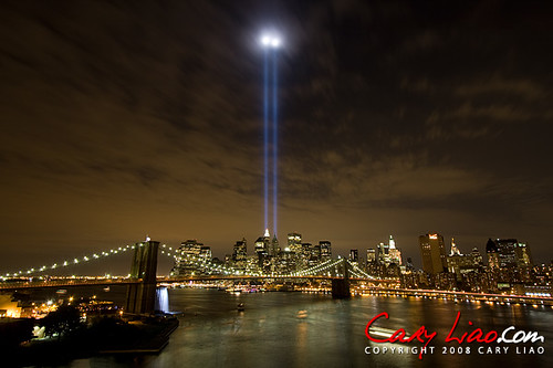 World Trade Center Memorial Lights