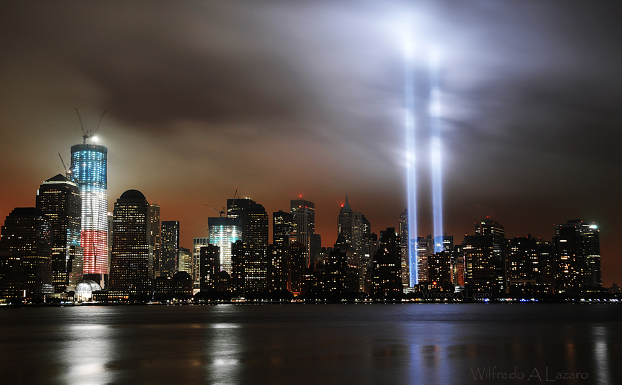 World Trade Center Memorial Lights