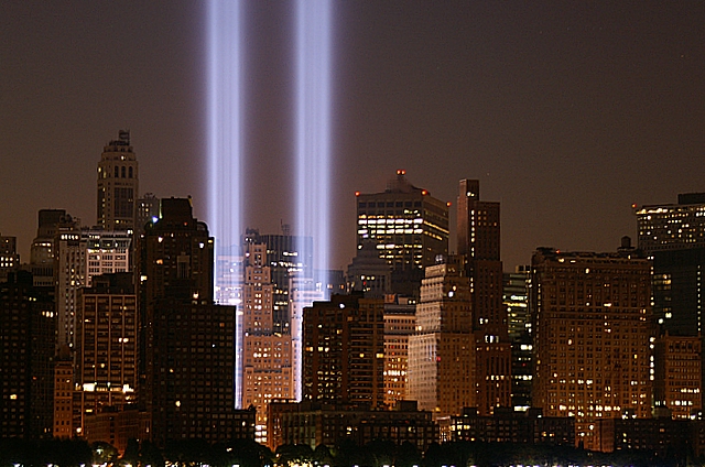 World Trade Center Memorial Lights