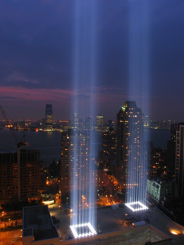 World Trade Center Memorial Lights