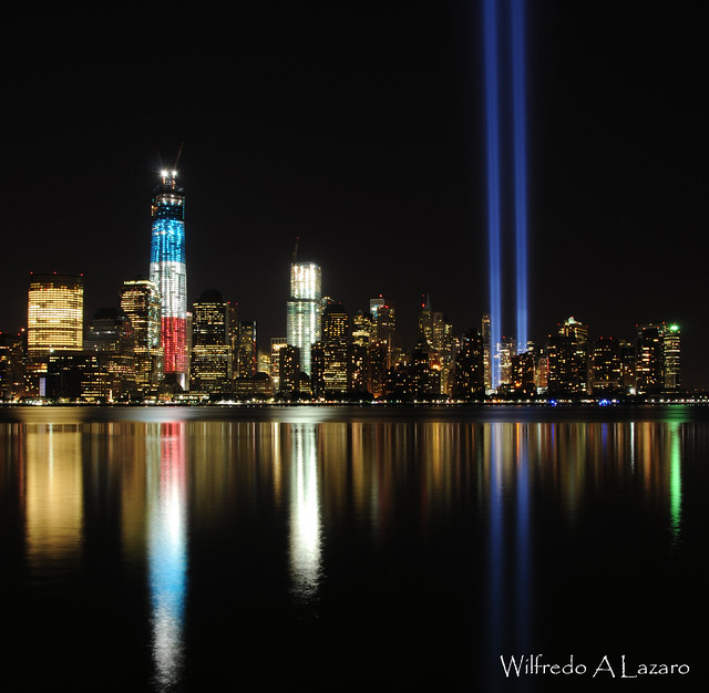 World Trade Center Memorial Lights