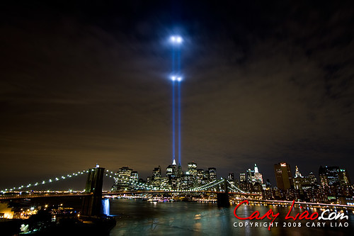 World Trade Center Memorial Lights