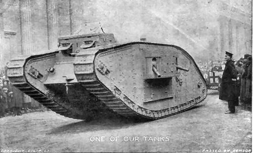 World War 1 Tanks Information