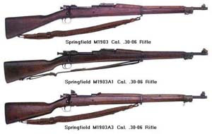 World War 1 Weapons Rifles