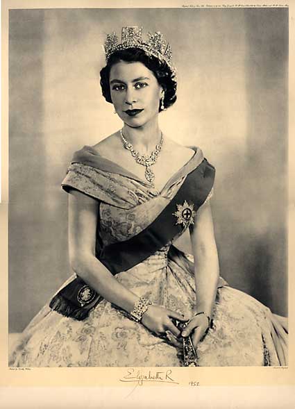 Young Queen Elizabeth 11